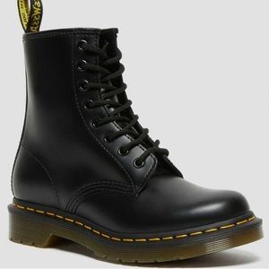 Black Doc Martens size 8 women’s. Very good condition. Some denting and dirt.